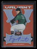 2018 Leaf Valiant Orange balg1 Logan Gilbert Rookie Auto 28/35