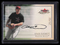 2001 Fleer Autographics Gold 35 Adam Everett Auto 25/50