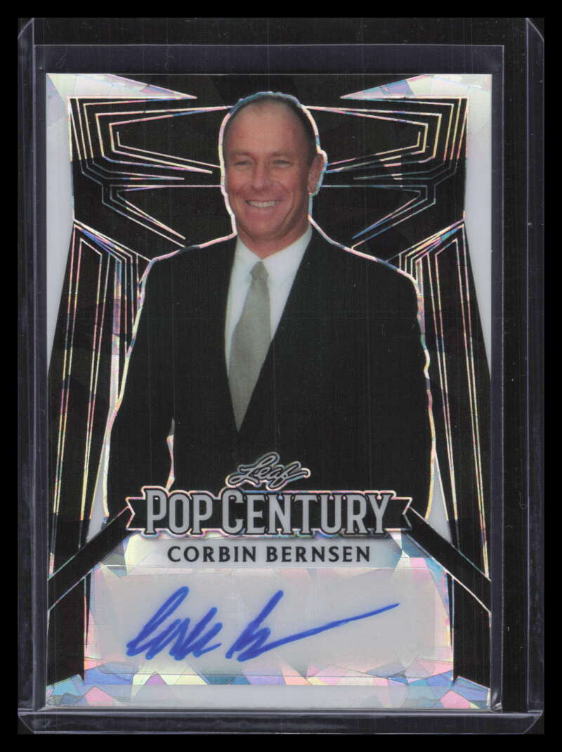 2023 Leaf Pop Century Metal Crystal Black bacb2 Corbin Bernsen Auto 5/5