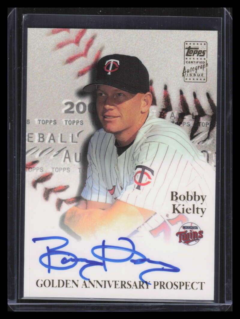 2001 Topps Golden Anniversary Autographs GAABK Bobby Kielty Auto i2