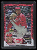 2023 Topps Red Foil 155 Hunter Greene FS 83/199 Future Stars