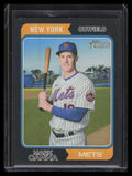 2023 Topps Heritage Black Border 127 Mark Canha /50