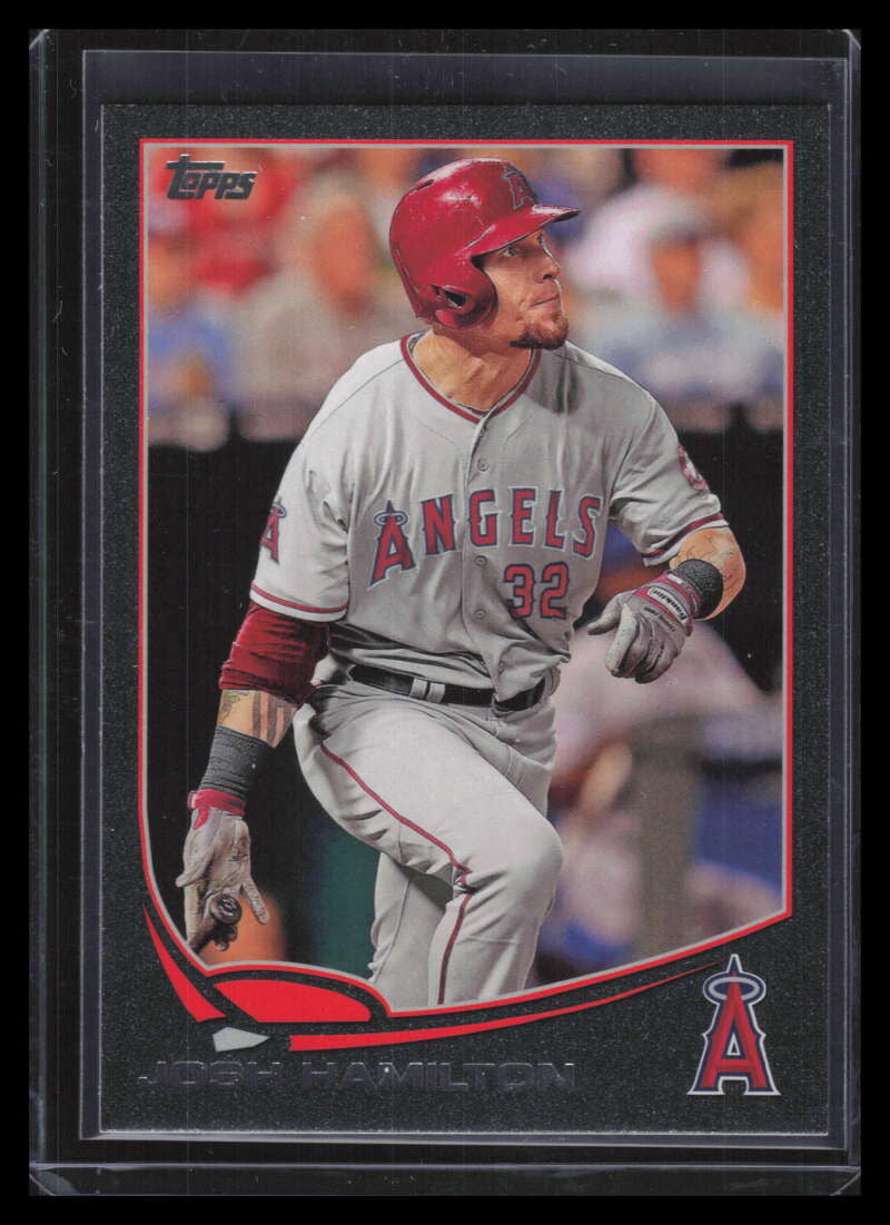2013 Topps Black 639 Josh Hamilton 54/62