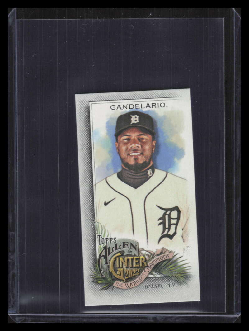 2022 Topps Allen and Ginter Mini Brooklyn Back 311 Jeimer Candelario 15/25
