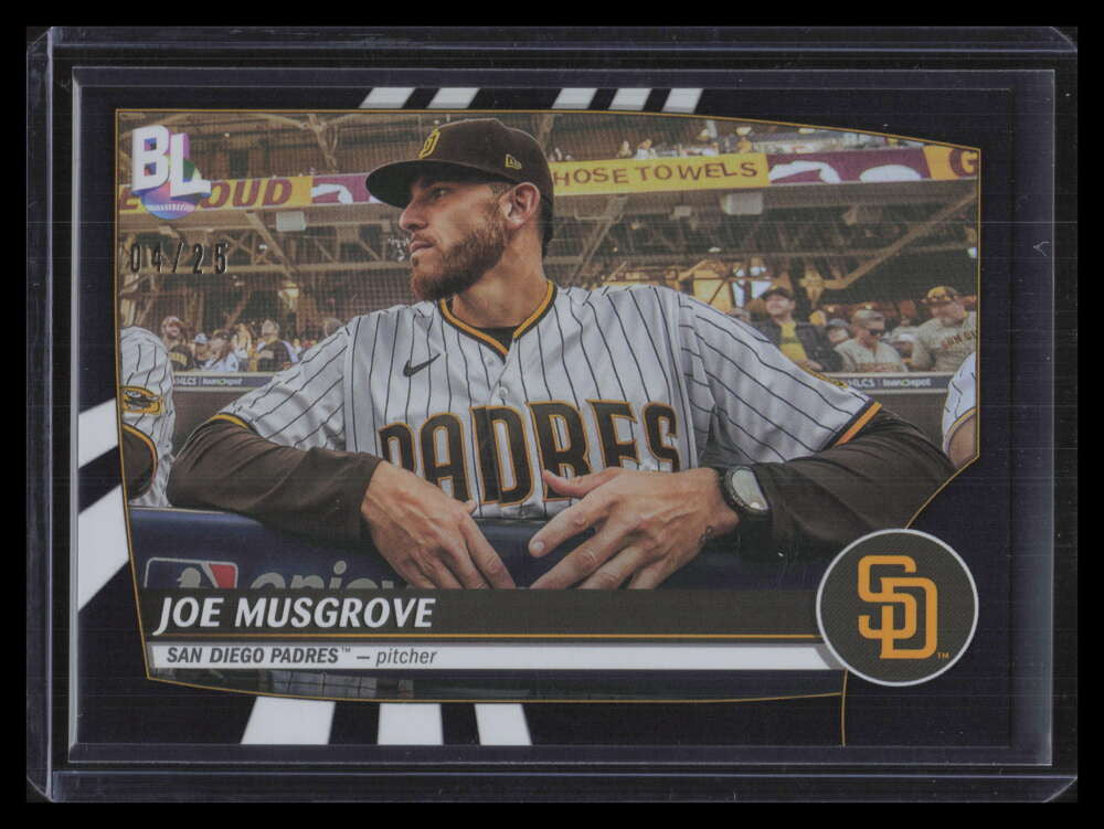DELETE 141766 2023 Topps Big League Black 242 Joe Musgrove 4/25