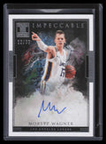 DELETE 141816 2018-19 Panini Impeccable Rookie Signatures 25 Moritz Wagner Rookie Auto 12/99