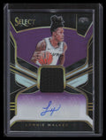 DELETE 141840 2018-19 Select Autographs Prizms Purple Lonnie Walker Rookie Jersey Auto 51/99