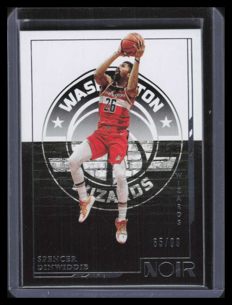 2021-22 Panini Noir 80 Spencer Dinwiddie I 65/99 Icon Edition