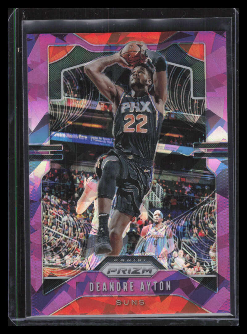 2019-20 Panini Prizm Prizms Purple Ice Refractor 71 Deandre Ayton 70/149