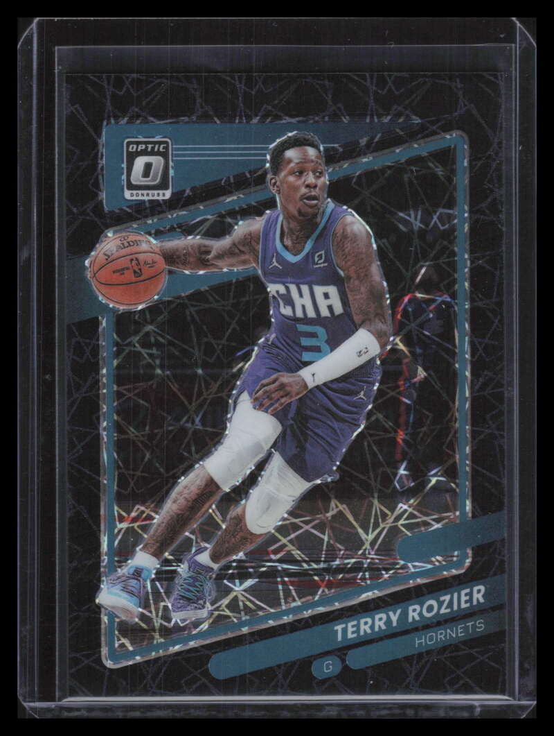 2021-22 Donruss Optic Black Velocity Refractor 22 Terry Rozier 4/39