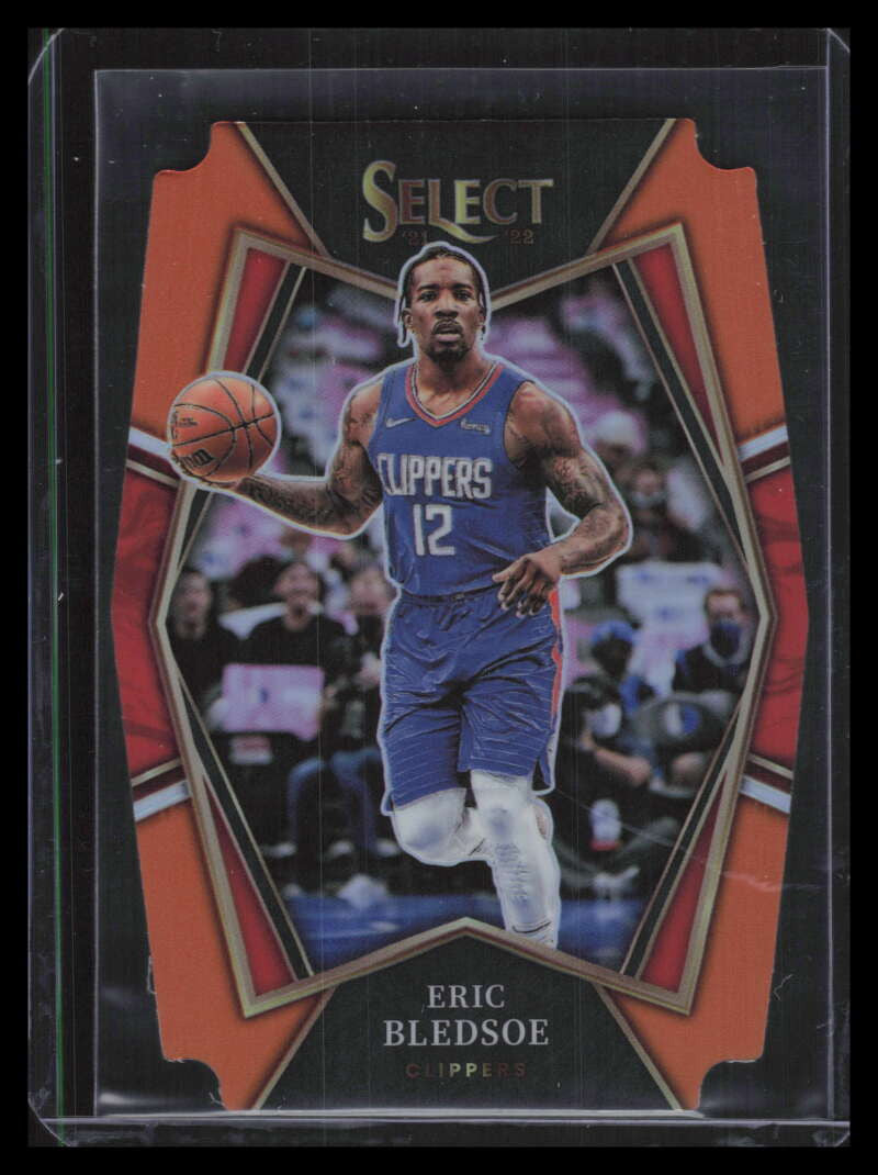2021-22 Select Prizms Orange Die Cut Refractor 198 Eric Bledsoe 51/65
