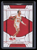 2021-22 Panini National Treasures NBA 75th Anniversary 42 John Collins 16/75