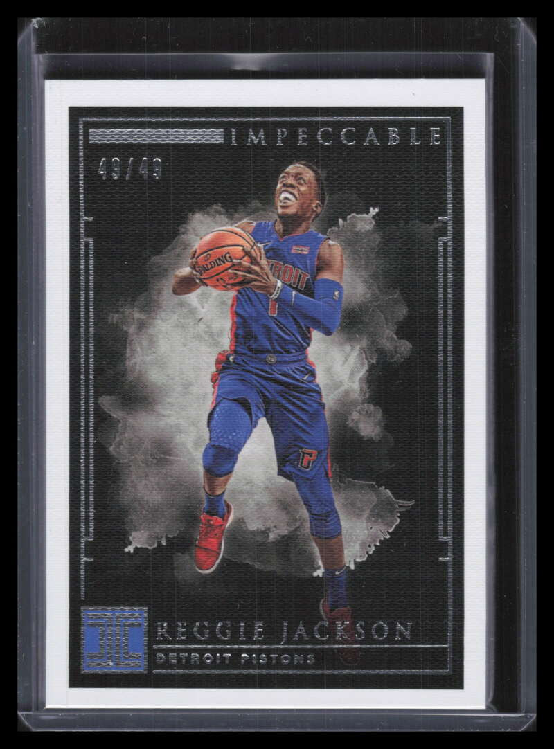 2018-19 Panini Impeccable Silver 94 Reggie Jackson 49/49