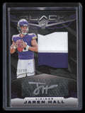 2023 Panini Black Royal 216 Jaren Hall Rookie Patch Auto 50/99