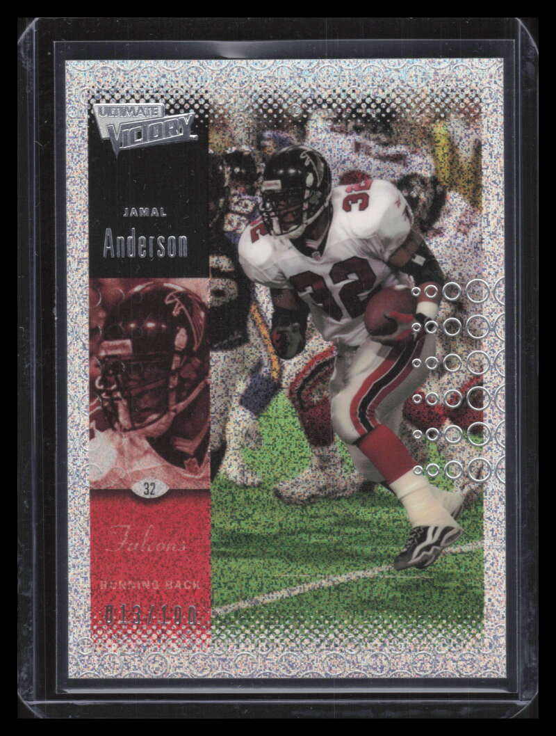 2000 Ultimate Victory Parallel 100 5 Jamal Anderson 13/100