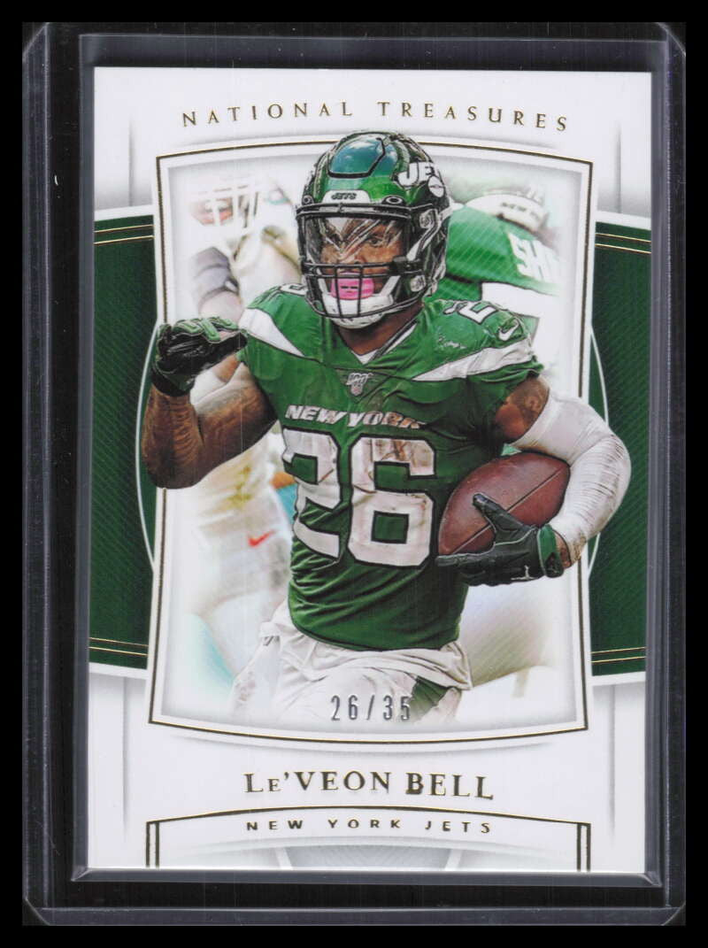 2019 Panini National Treasures Gold 71 Le'Veon Bell 26/35