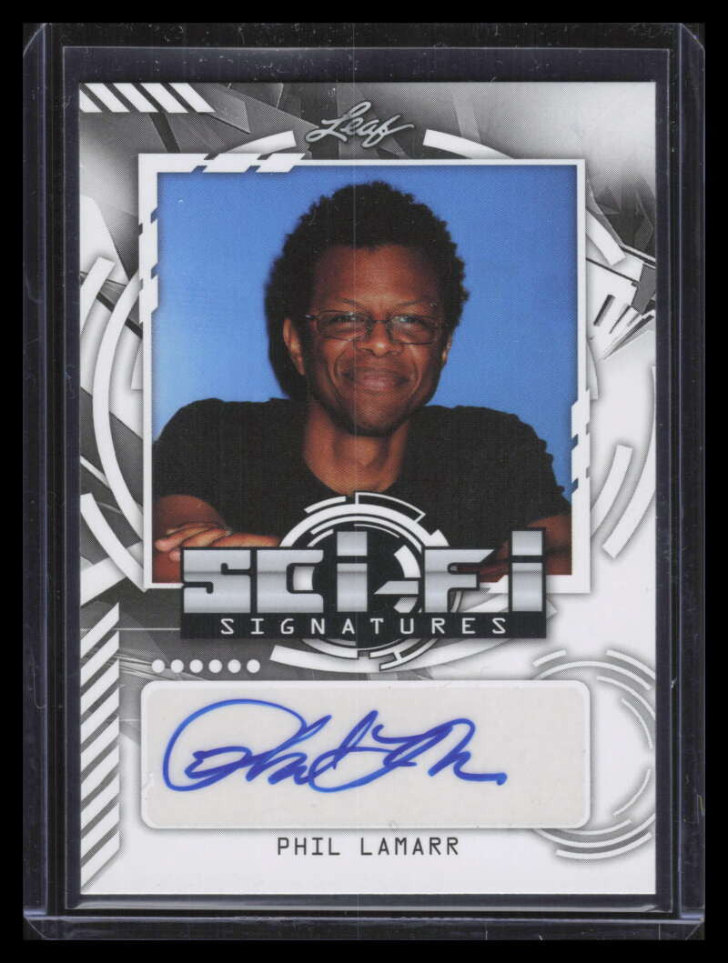 2016 Leaf Pop Century Sci-Fi Signatures sfpl1 Phil LaMarr Auto