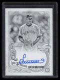 2017 Topps Gypsy Queen Autographs Black and White GQALS Luis Severino Auto 38/99