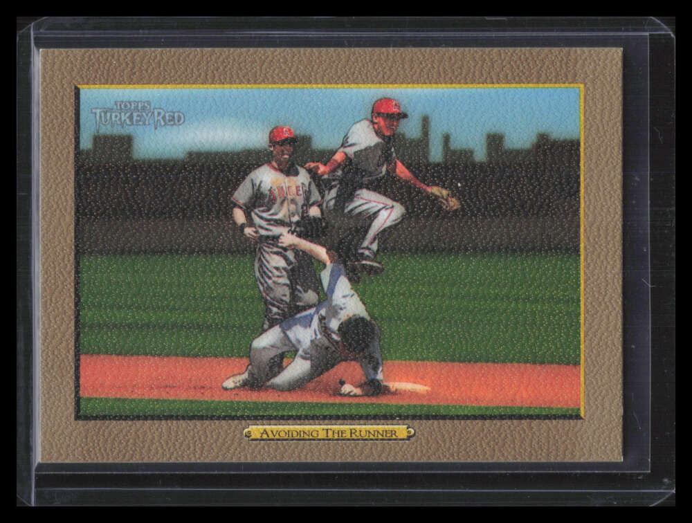 2006 Topps Turkey Red Gold 577 Avoiding The Runner CL Checklist