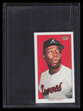2002 Topps 206 Carolina Brights 287b Hank Aaron White Jersey RET Retired 135985