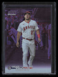 2023 Stadium Club Chrome Inserts Purple Refractor 179 Mike Trout 34/75