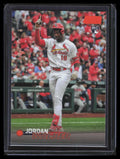2023 Stadium Club Orange Foil 164 Jordan Walker Rookie 131/199