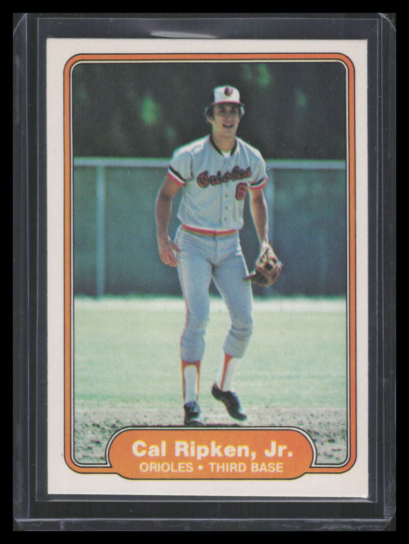 1982 Fleer 176 Cal Ripken Jr. Rookie 136153