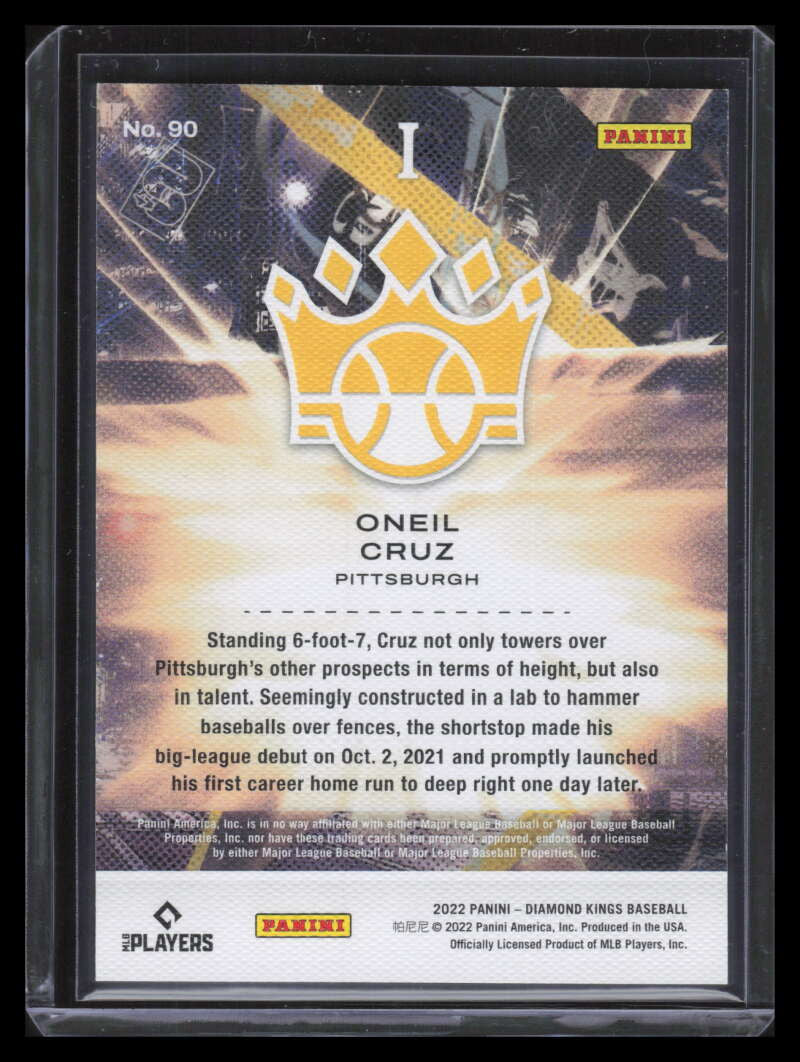 DELETE 142351 2022 Diamond Kings Green Frame 90 Oneil Cruz Rookie 14/25