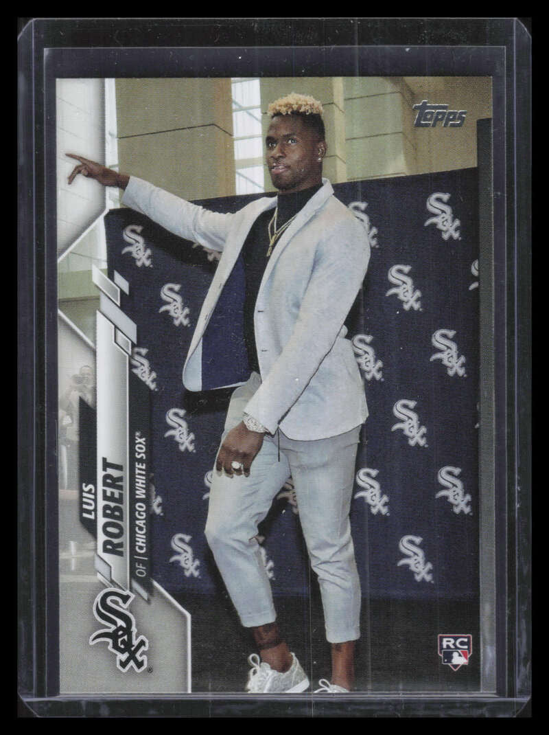 DELETE 142361 2020 Topps Update Photo Variations u173a Luis Robert In Suit Rookie SP