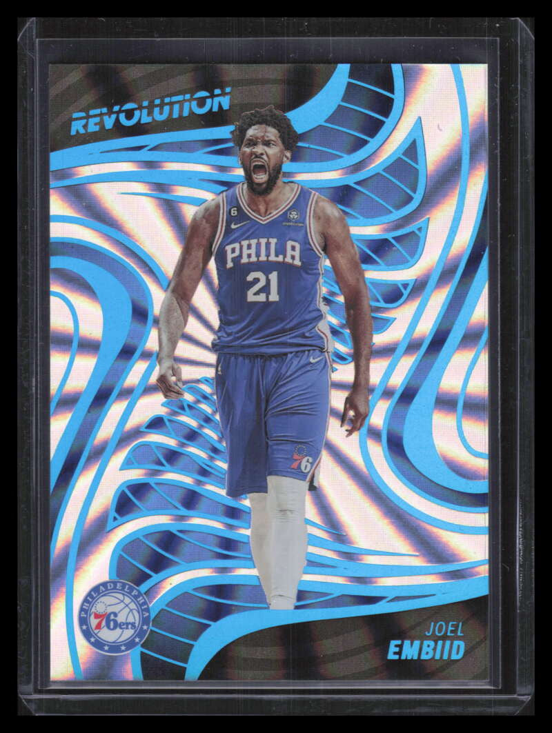 2022-23 Panini Revolution Sunburst 66 Joel Embiid 56/75