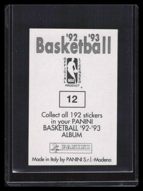 1992-93 Panini Stickers 12 Michael Jordan 135897