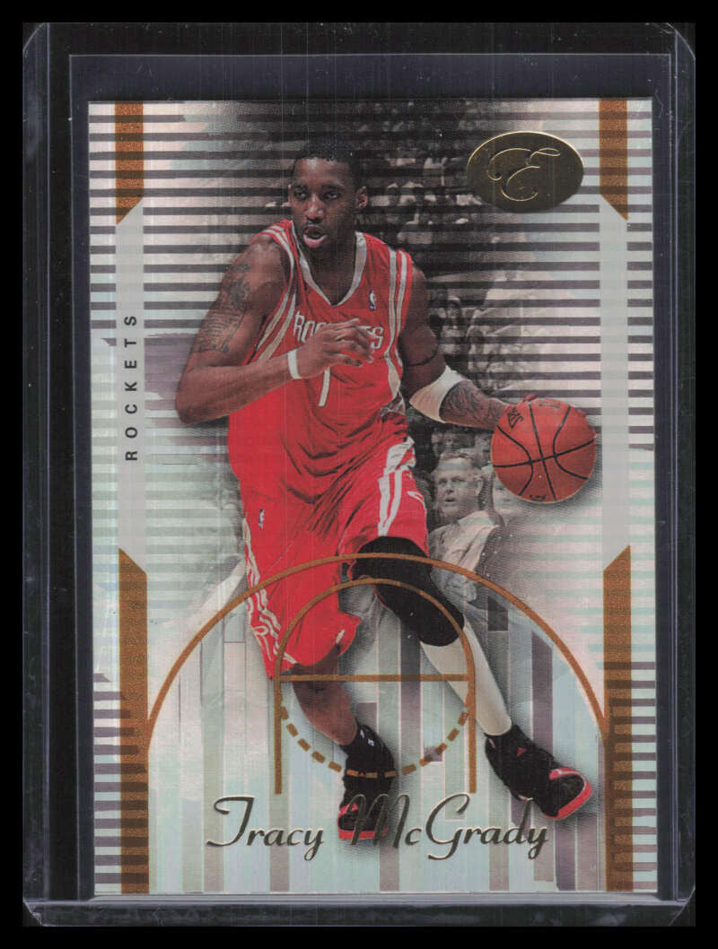 SOLD 142553 2006-07 Bowman Elevation Gold 63 Tracy McGrady 40/99