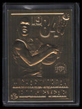DELETE 142569 1999 Upper Deck Authenticated 22 KT Gold Michael Jordan 1984 Rookie Year