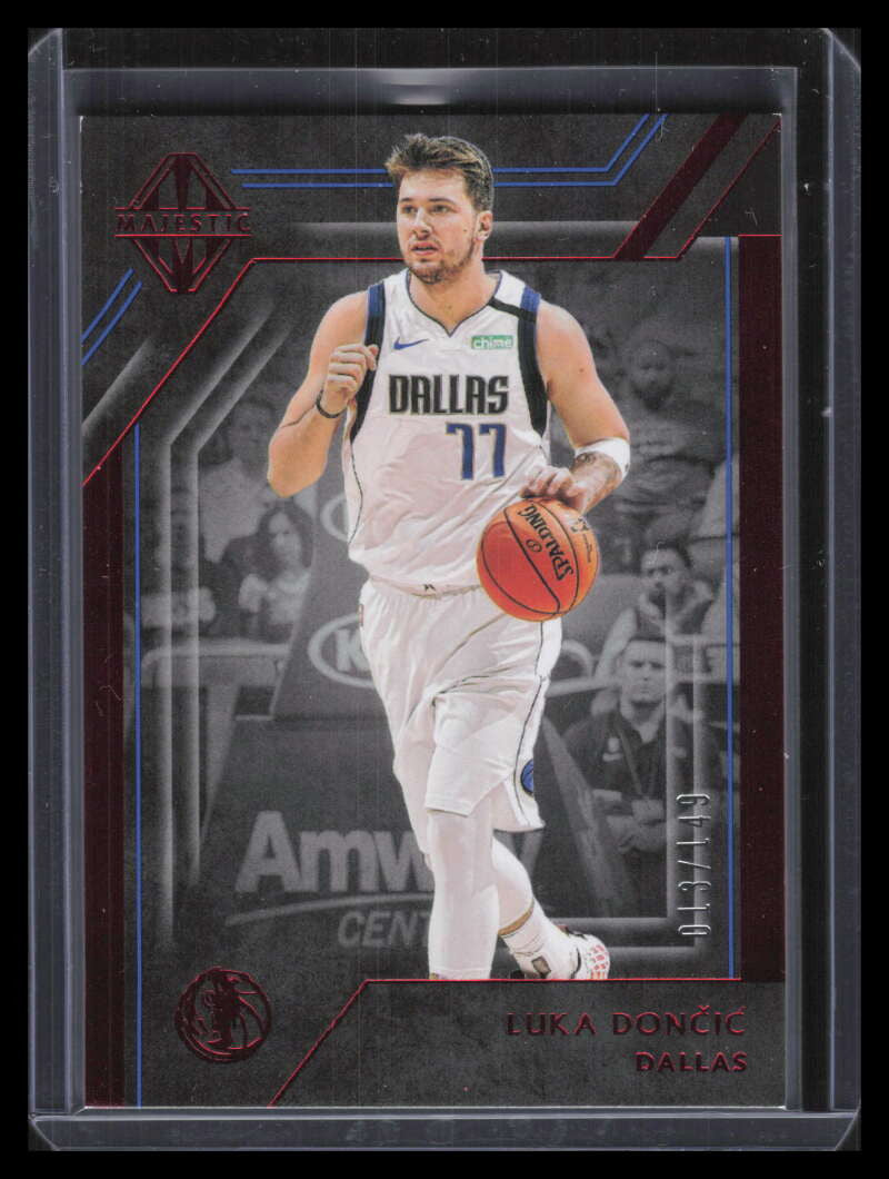 DELETE 142575 2019-20 Panini Chronicles Red 344 Luka Doncic Majestic 13/149