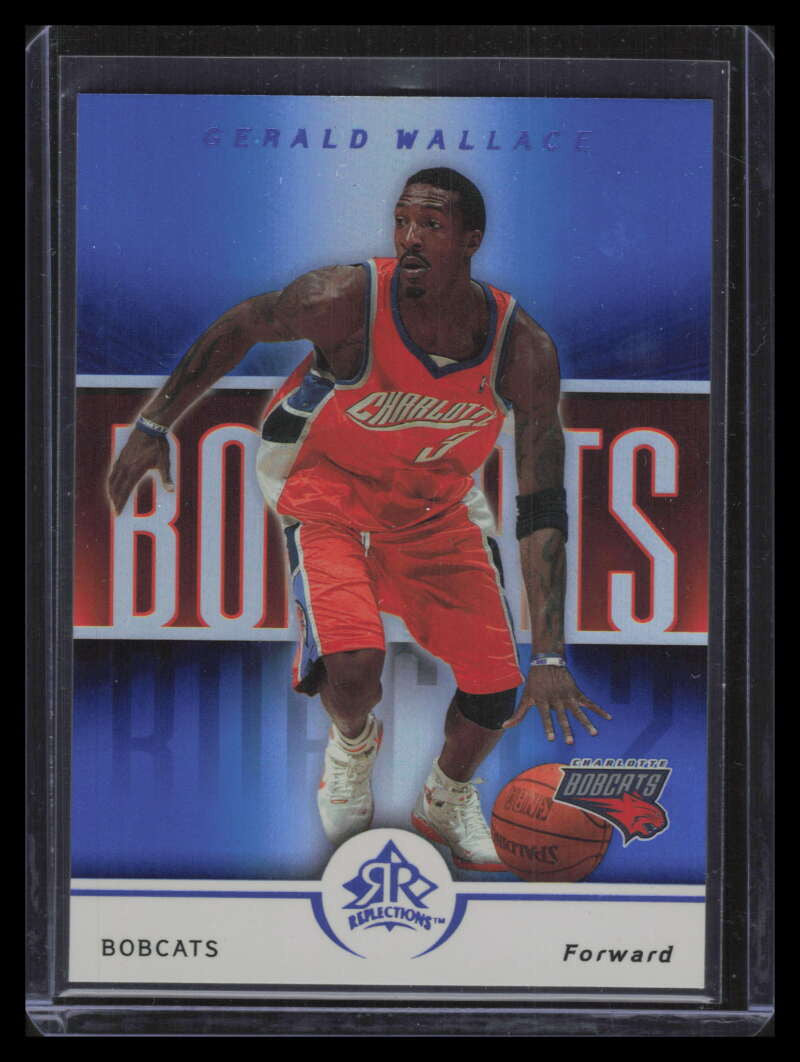 2005-06 Reflections Blue 11 Gerald Wallace 9/50