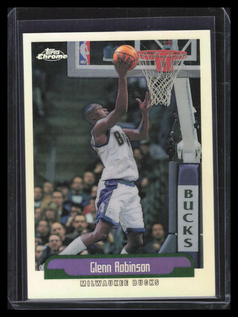 1999-00 Topps Chrome Refractor 81 Glenn Robinson