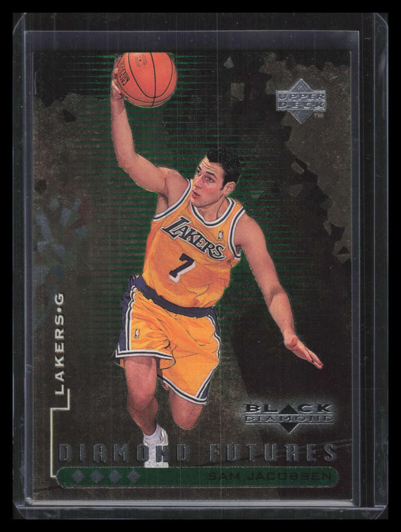 1998-99 Black Diamond Quadruple Diamond 117 Sam Jacobsen Jacobson Rookie 144/150