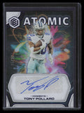 2022 Panini Elements Atomic Autographs Cobalt 39 Tony Pollard Auto 5/27