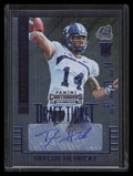 DELETE 142759 2015 Panini Contenders College Ticket Blue Foil 157 Taylor Heinicke Rookie Auto