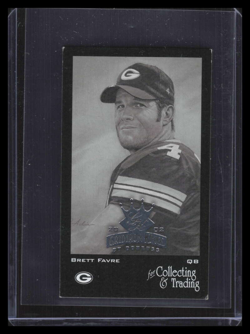 2002 Gridiron Kings Donruss 1894 mc16 Brett Favre 559/1000