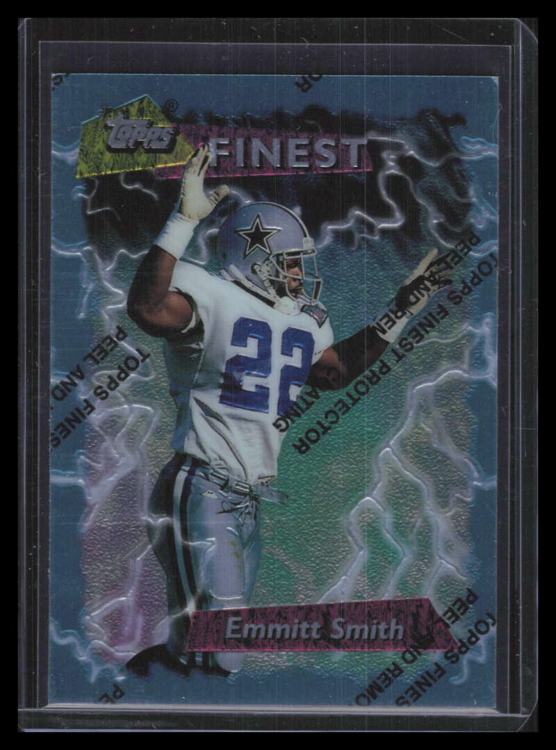 SOLD 142787 1995 Topps Finest Boosters b180 Emmitt Smith