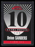 SOLD 142839 1997 Action Packed Extra Points 10 51 Deion Sanders
