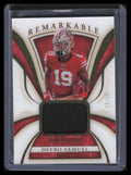 2020 Immaculate Collection Remarkable Memorabilia 21 Deebo Samuel Jersey 15/25