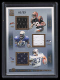 2002 Crown Royale Triple Threads Gold Dillon Alexander George Triple Jersey 3/25