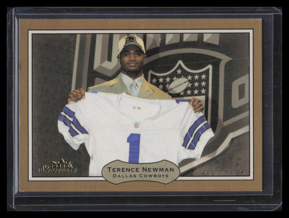 2003 Fleer Showcase Legacy 126 Terence Newman Rookie 23/125