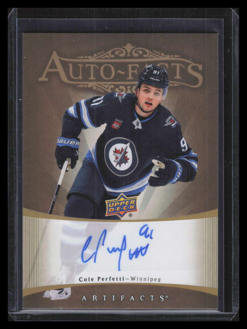 2023-24 Artifacts '05-06 Retro Autofacts RAFCP Cole Perfetti Auto