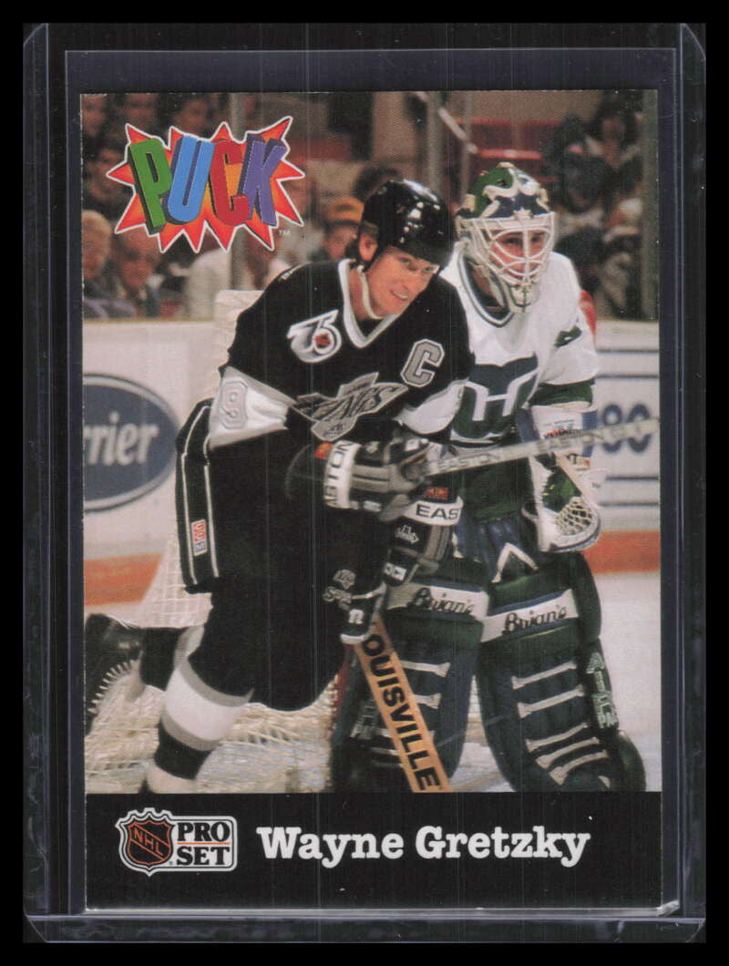 1991-92 Pro Set Puck Candy 11 Wayne Gretzky