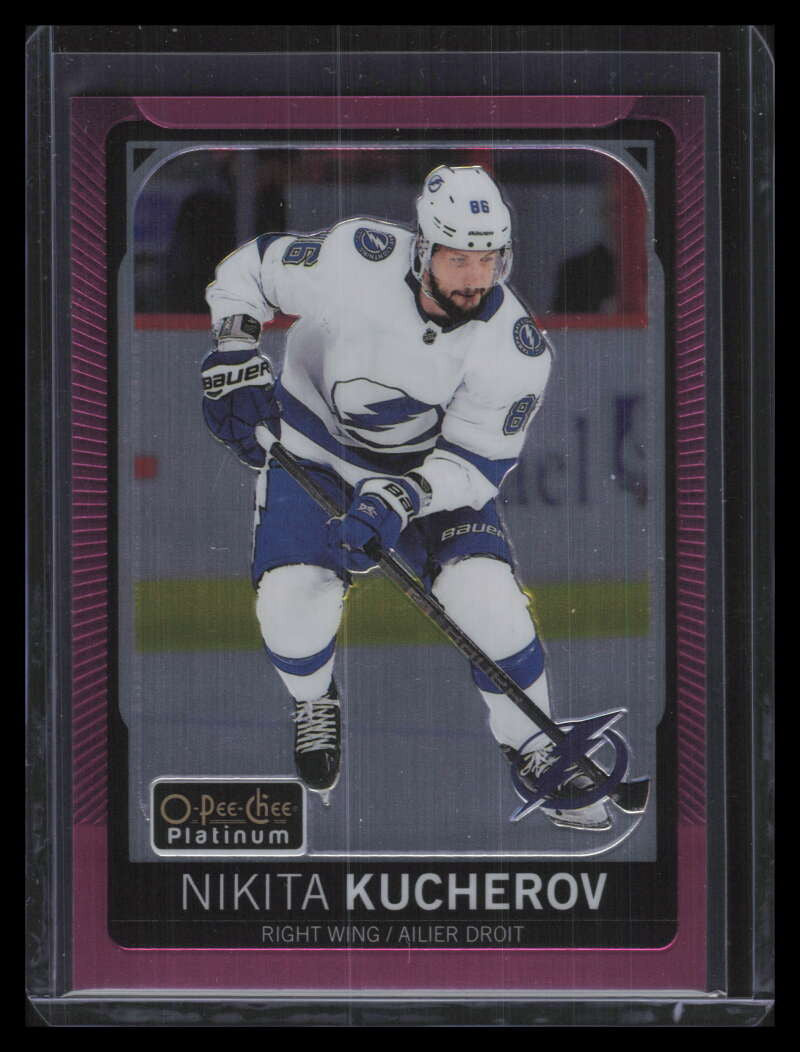 2021-22 O-Pee-Chee Platinum Preview Matte Pink PNK Nikita Kucherov 22/99