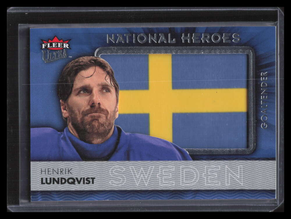 2014-15 Ultra National Heroes NHHL Henrik Lundqvist