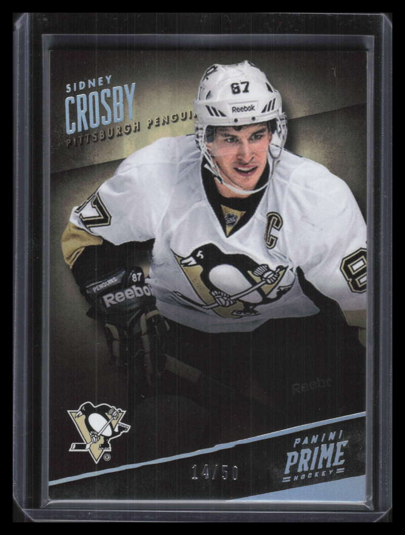 2013-14 Panini Prime Holosilver 73 Sidney Crosby 14/50